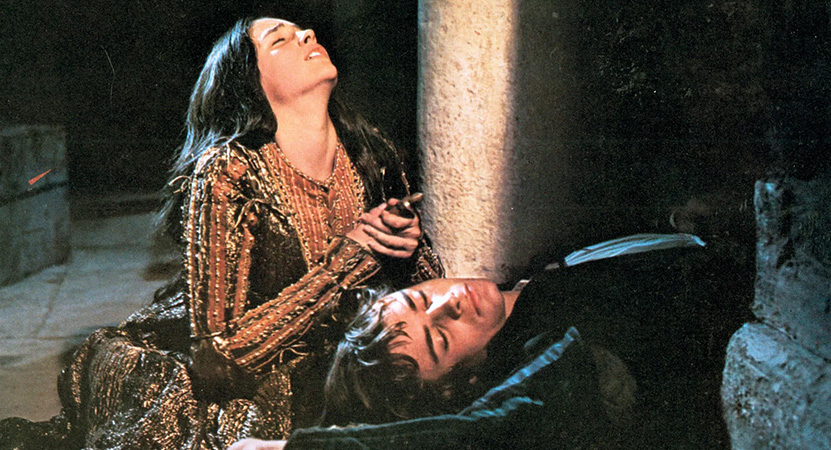 Still image from Romeo and Juliet.